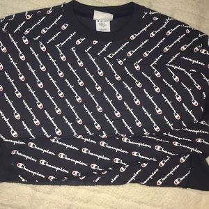 Champion cropped crew neck